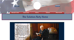 Desktop Screenshot of independentamericanparty.org